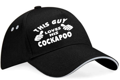 This Guy Loves His Cockapoo Baseball Cap Dog Lover Birthday Gift For Men