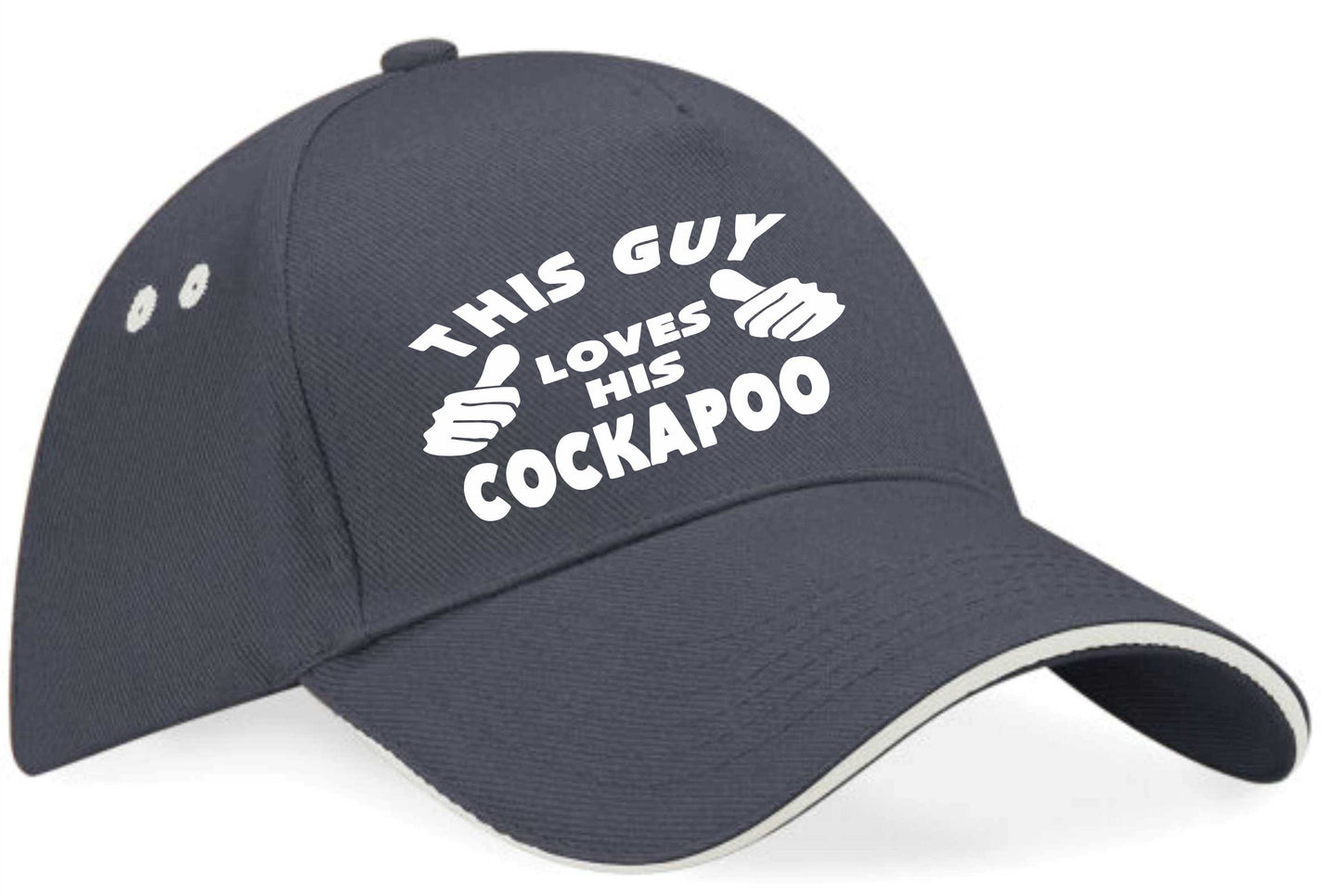 This Guy Loves His Cockapoo Baseball Cap Dog Lover Birthday Gift For Men