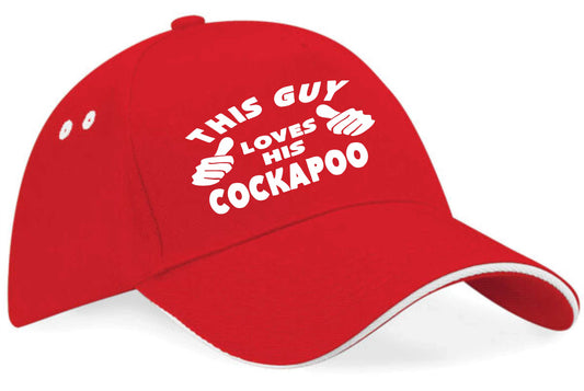 This Guy Loves His Cockapoo Baseball Cap Dog Lover Birthday Gift For Men