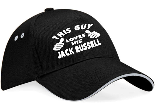 This Guy Loves His Jack Russell Baseball Cap Dog Lover Birthday Gift For Men