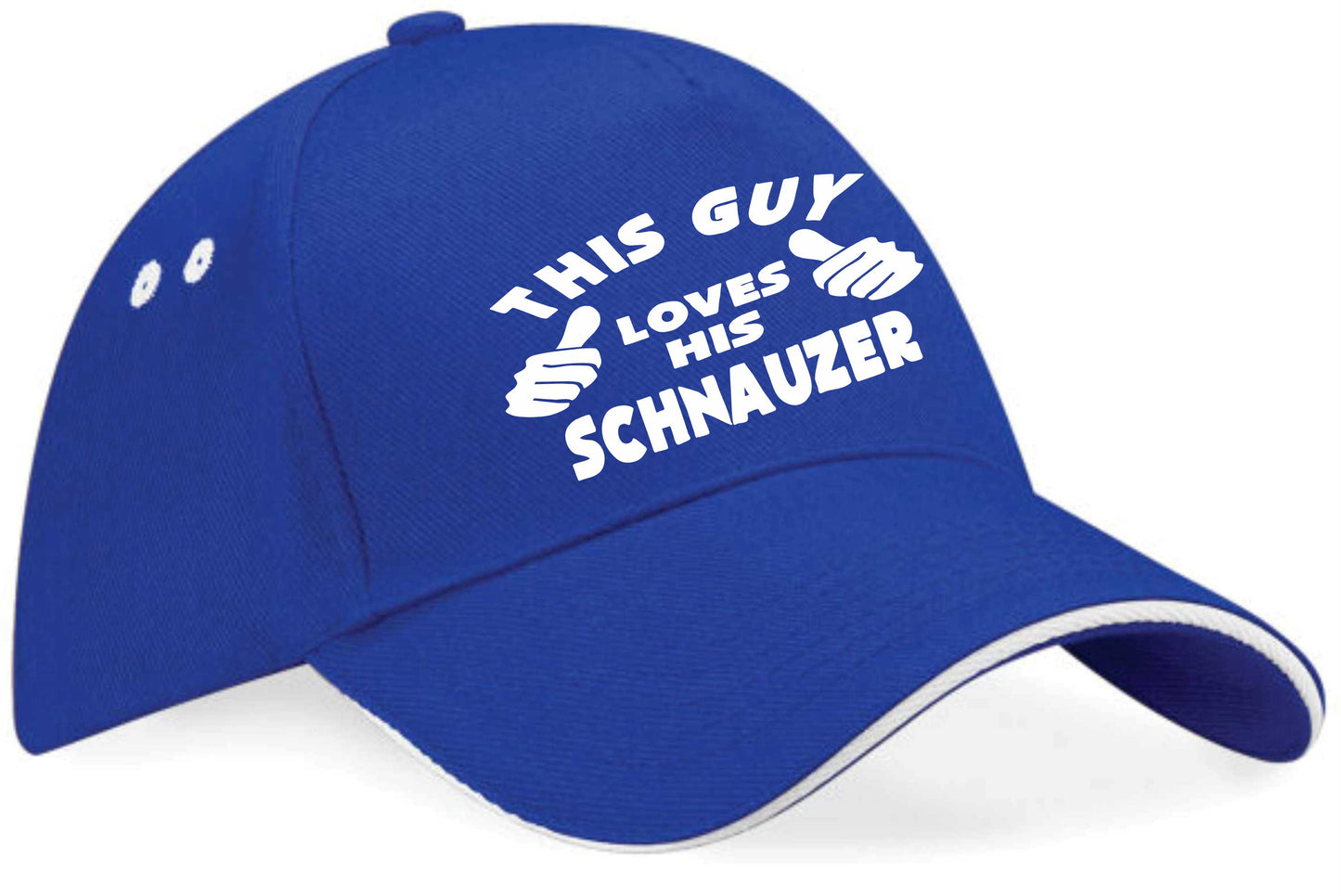 This Guy Loves His Schnauzer Baseball Cap Dog Lover Birthday Gift For Men