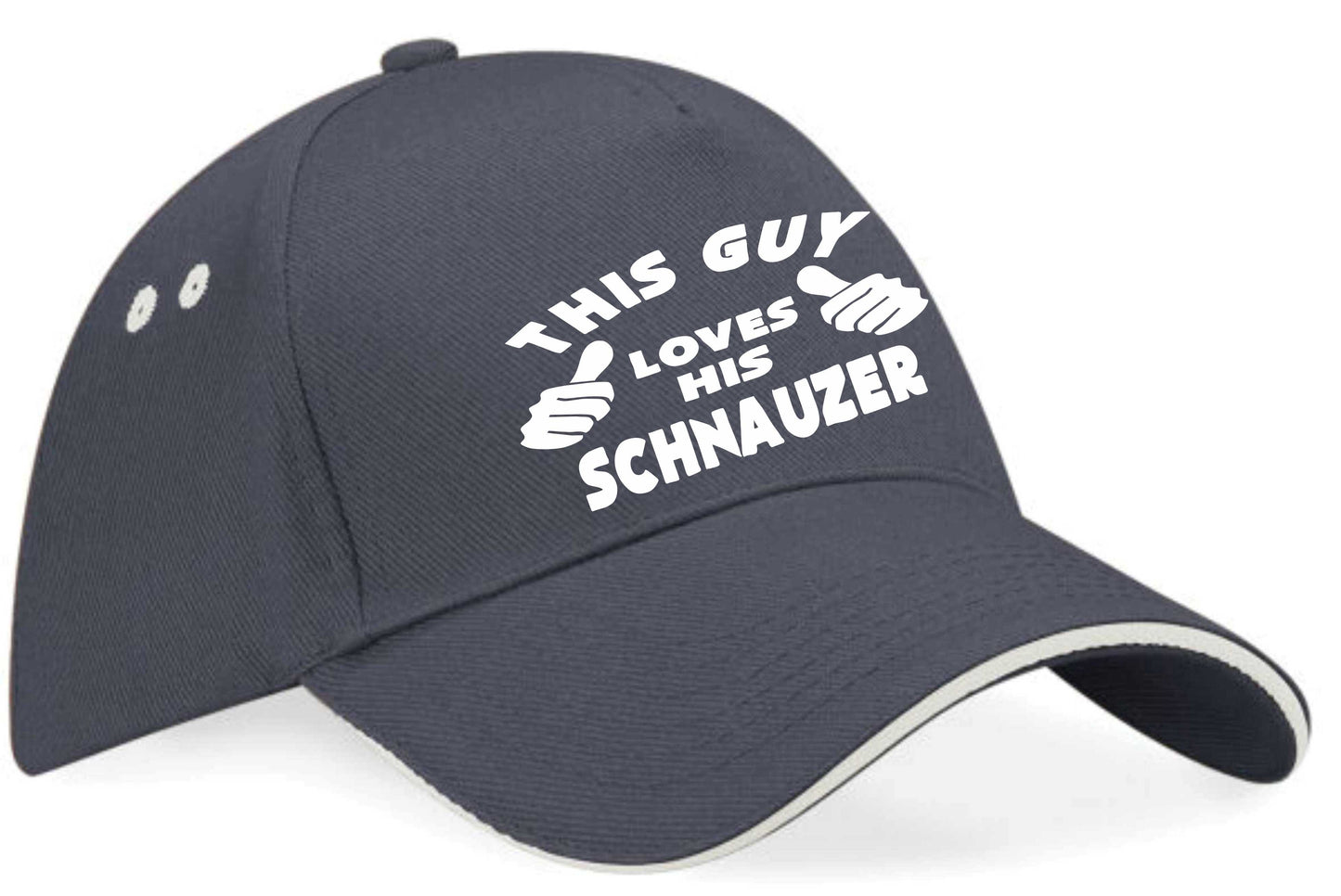 This Guy Loves His Schnauzer Baseball Cap Dog Lover Birthday Gift For Men