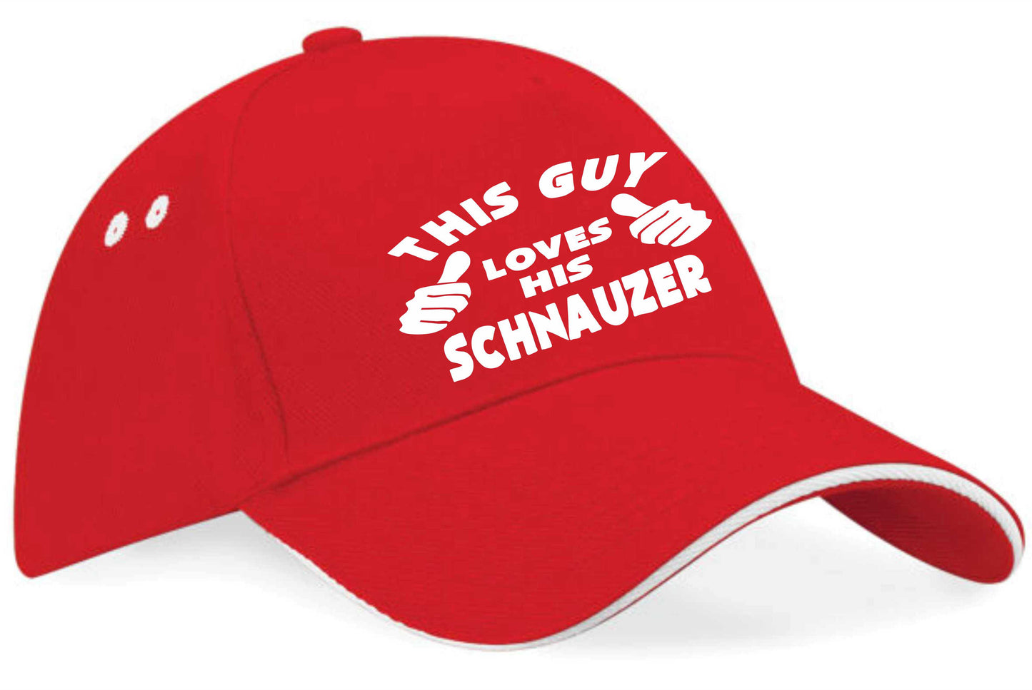 This Guy Loves His Schnauzer Baseball Cap Dog Lover Birthday Gift For Men