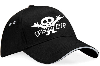 Rock Music Baseball Cap Music Lover Birthday Gift For Men & Ladies