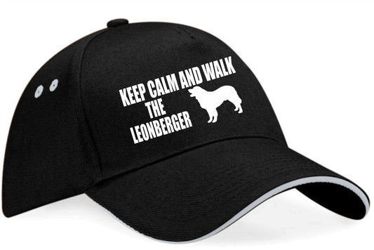 Keep Calm Walk The Leonberger Baseball Cap Dog Lovers Gift For Men & Ladies