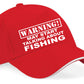 Warning May Talk About Fishing Baseball Cap Sport Lovers Gift For Men & Ladies