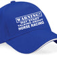 Warning May Talk About Horse Racing Baseball Cap Sport Gift For Men & Ladies