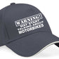 Warning May Talk About Motorbikes Baseball Cap Sport  Gift For Men & Ladies