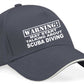 Warning May Talk About Scuba Diving Baseball Cap Sport Gift For Men & Ladies