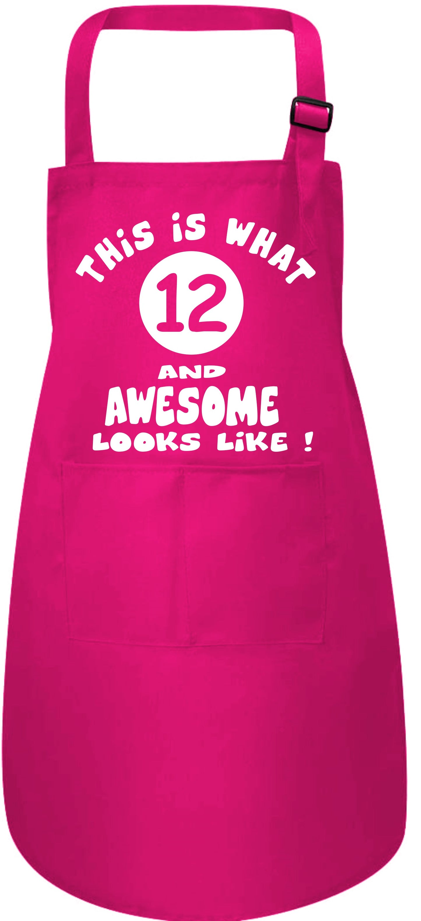 12th Birthday Gift Baking Cooking Crafting Apron