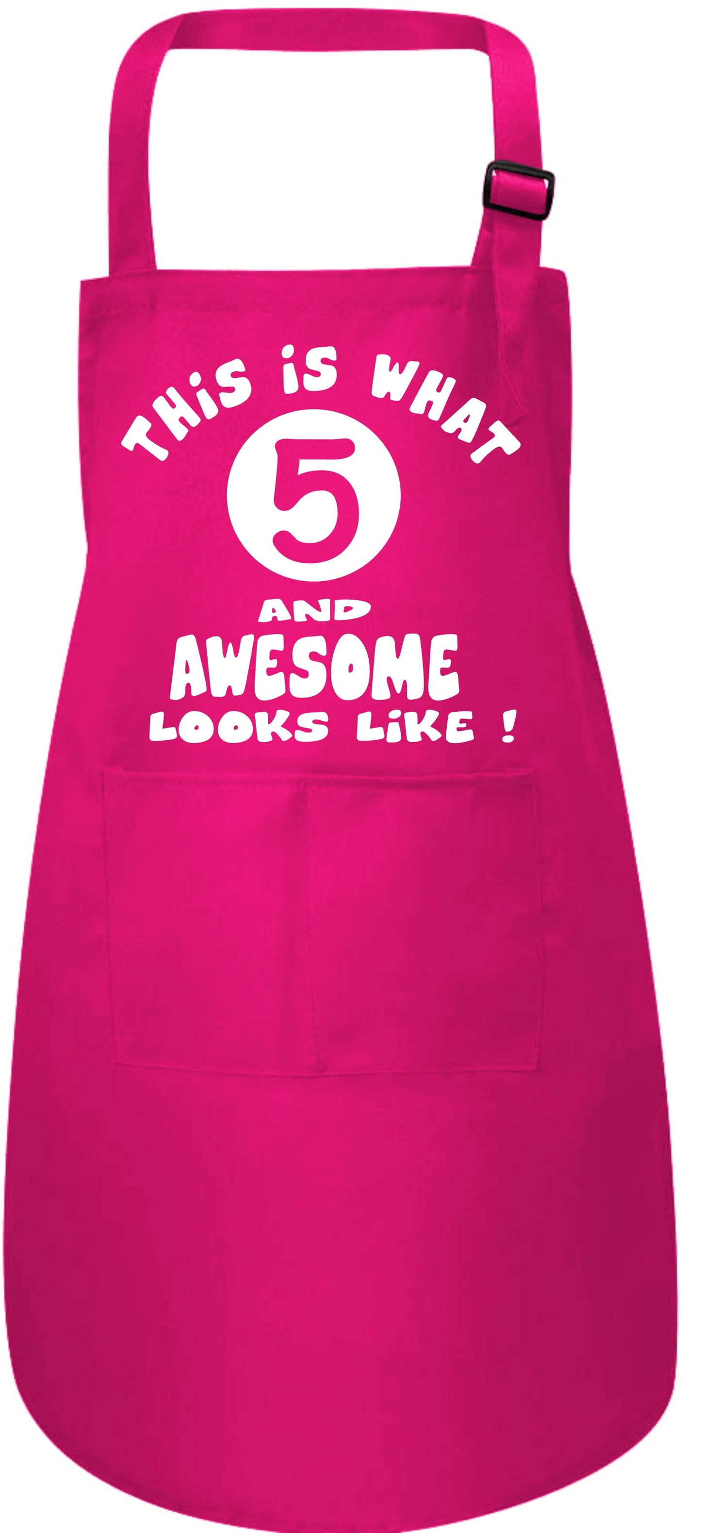 5th Birthday Gift Baking Cooking Crafting Apron