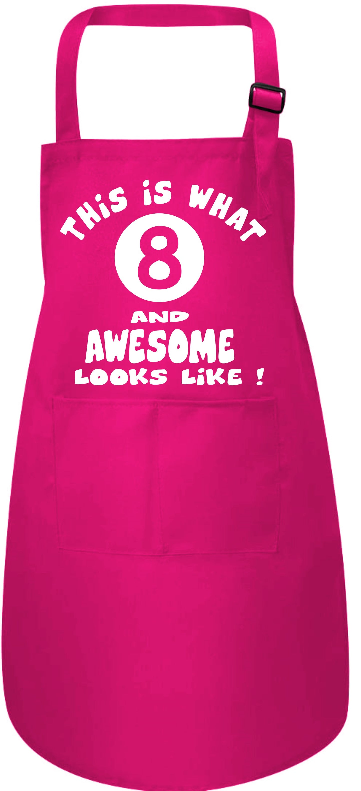 8th Birthday Gift Baking Cooking Crafting Apron