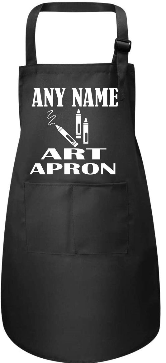 Personalised Kids Apron My Art Apron