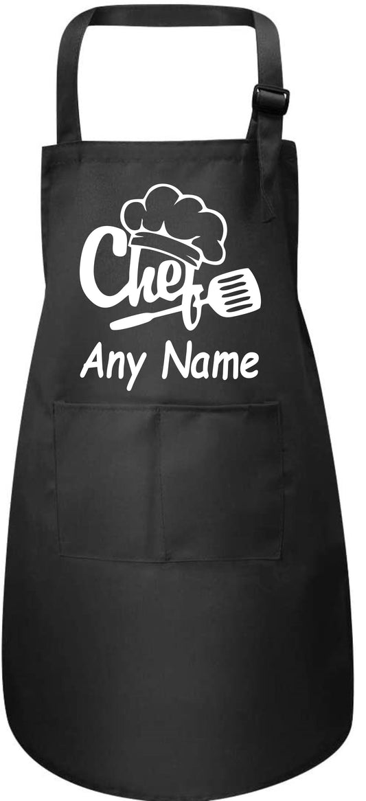 Personalised Kids Apron Chef's Hat Any Name