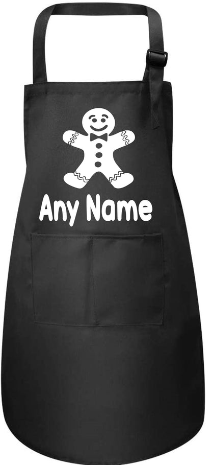 Gingerbread Man Personalised Kids Apron