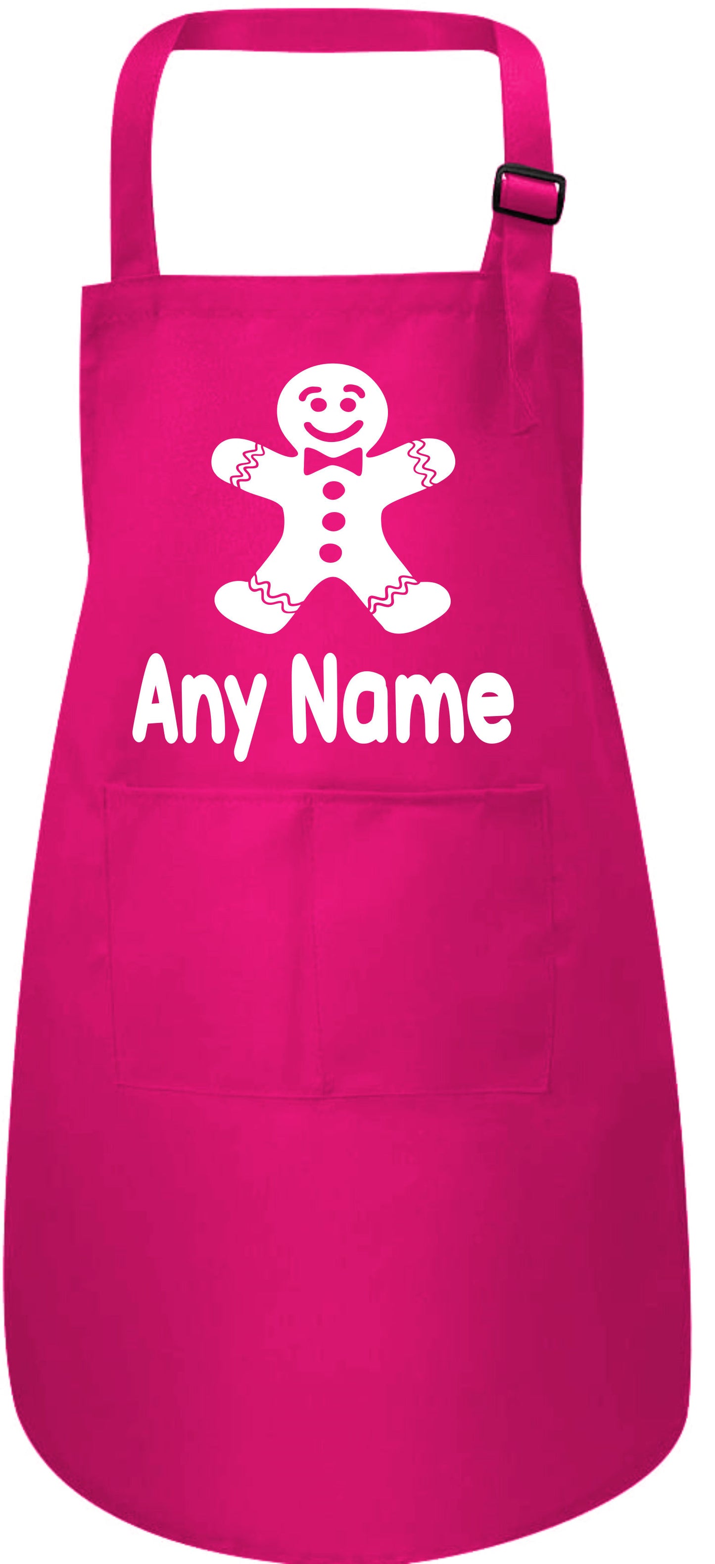 Gingerbread Man Personalised Kids Apron