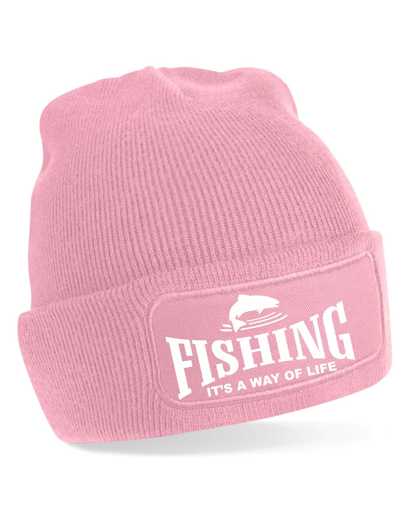 Fishing It's A Way Of Life Beanie Hat Fishermans Anglers Gift For Men