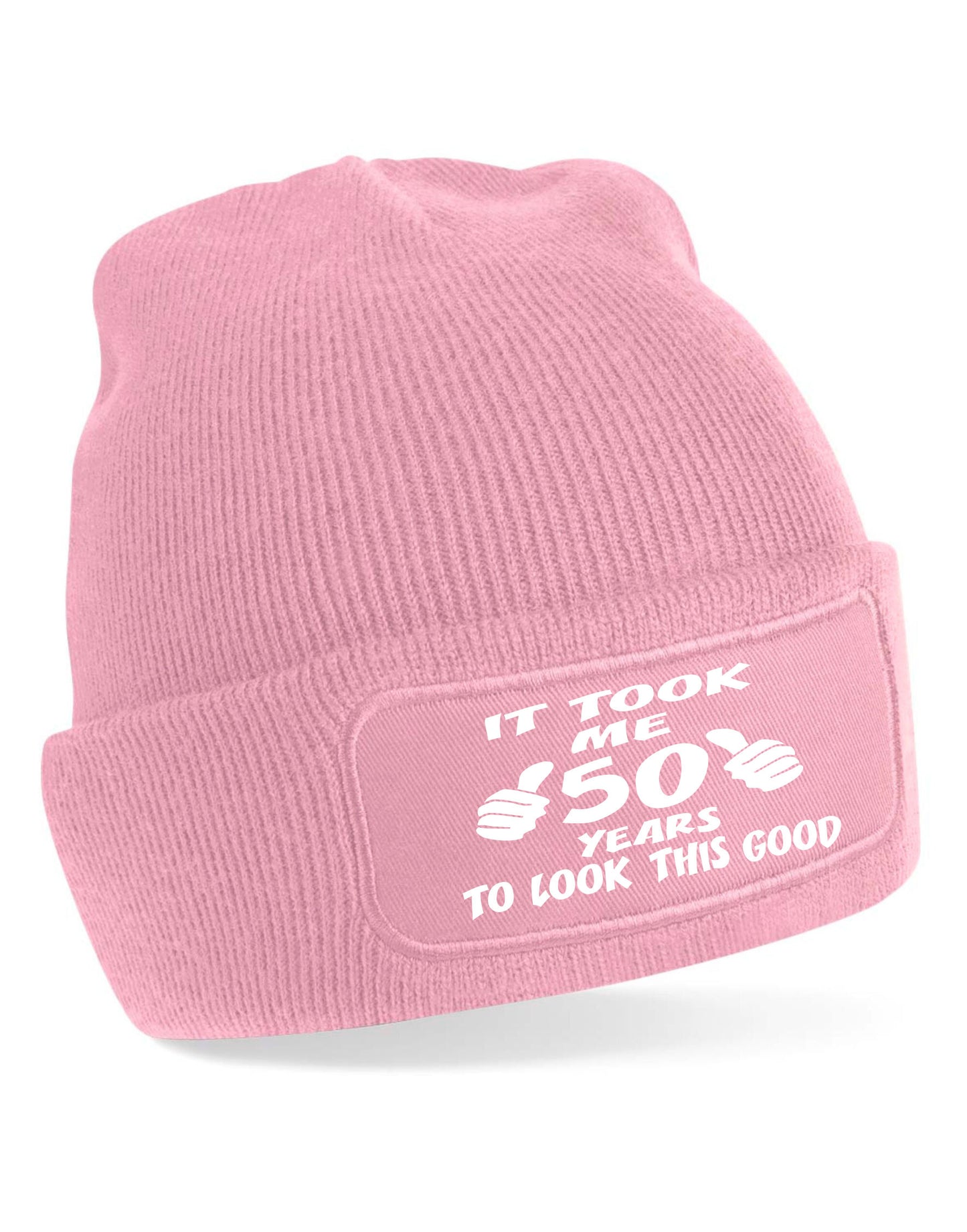 It Took 50 Years To Look This Good Beanie Hat 50th Birthday Gift Men & Women