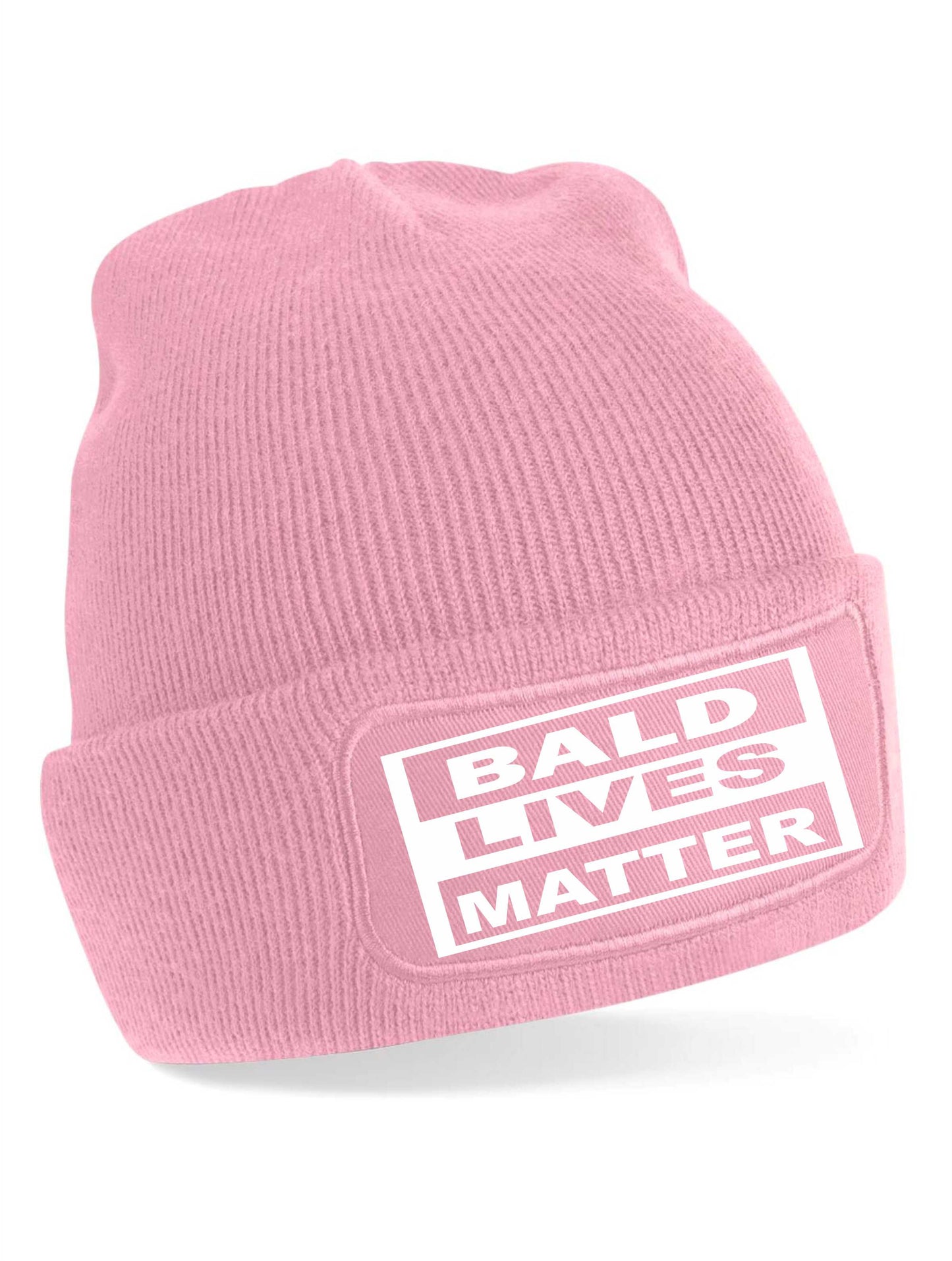 Bald Lives Matter Funny Birthday Gift For Men Fathers Day Beanie Hat