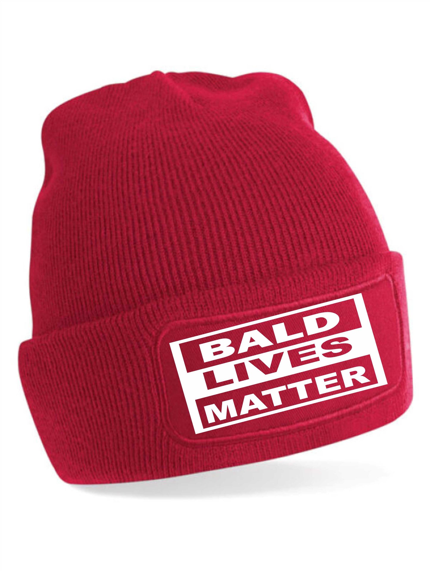 Bald Lives Matter Funny Birthday Gift For Men Fathers Day Beanie Hat