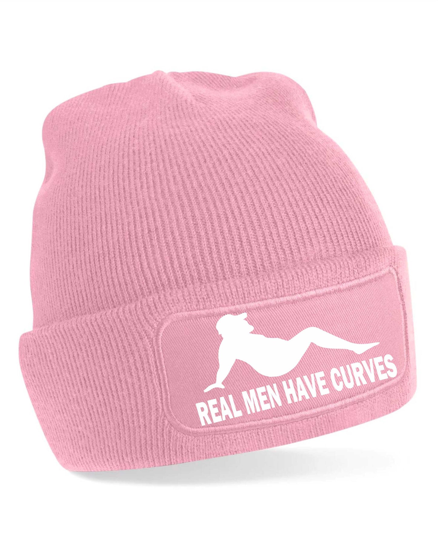 Real Men Have Curves Beanie Hat Funny Birthday Gift For Men