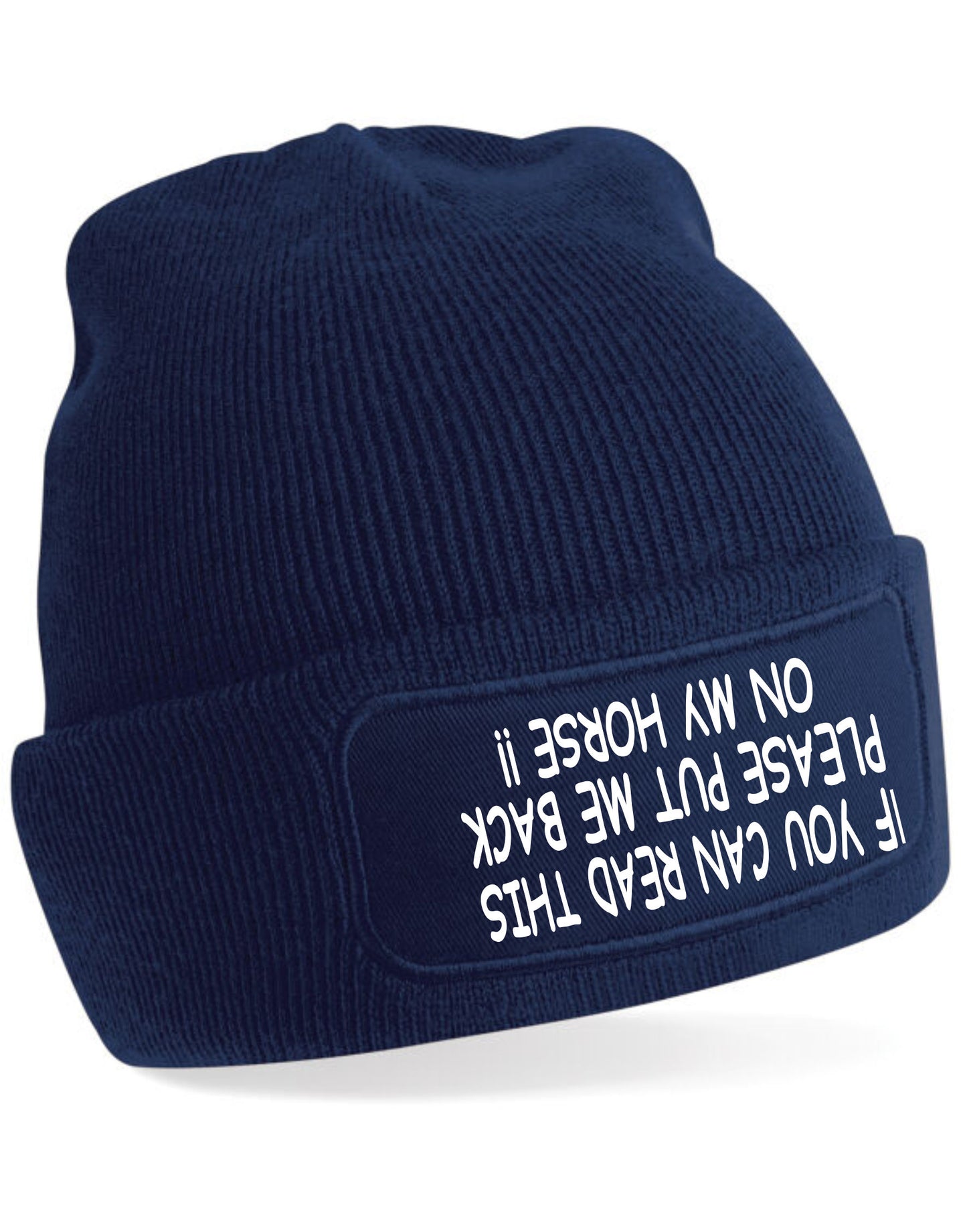 If You Can Read This Horse Riding Beanie Hat Gift Idea for Horse Lovers