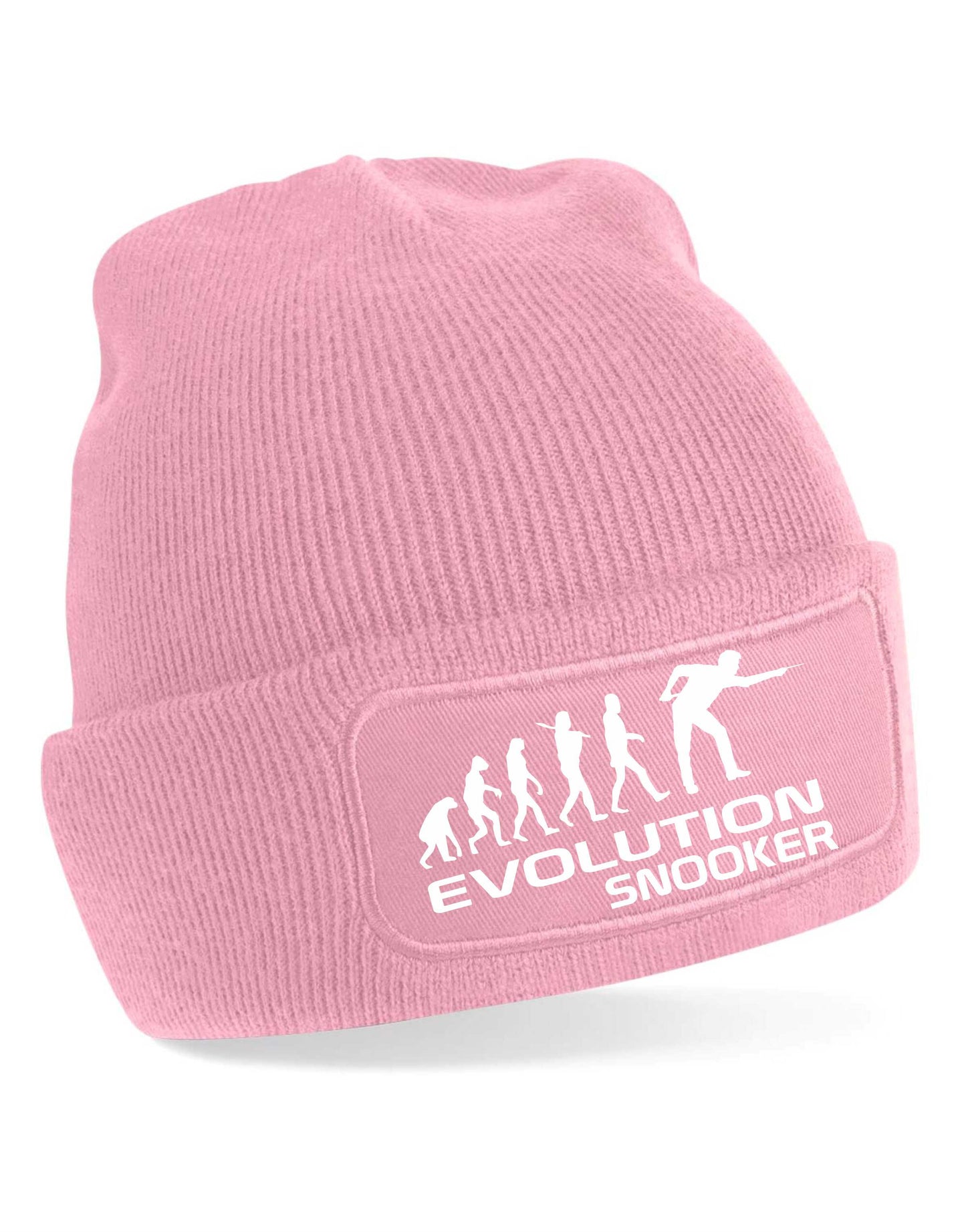 Evolution Of Snooker Beanie Hat Sport Hobby Birthday Gift For Men & Ladies