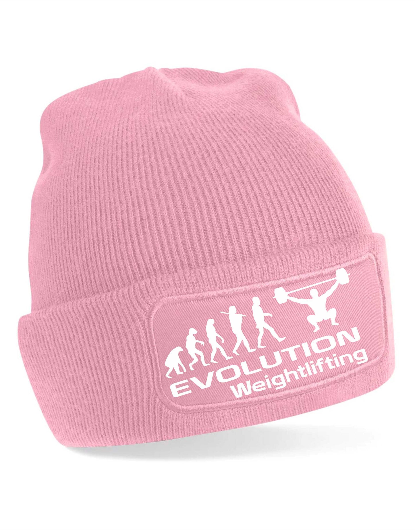 Evolution Of  Weightligting Beanie Hat Sport Birthday Gift For Men & Ladies