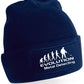 Evolution Of Metal Detecting Beanie Birthday Gift Great For Men & Women