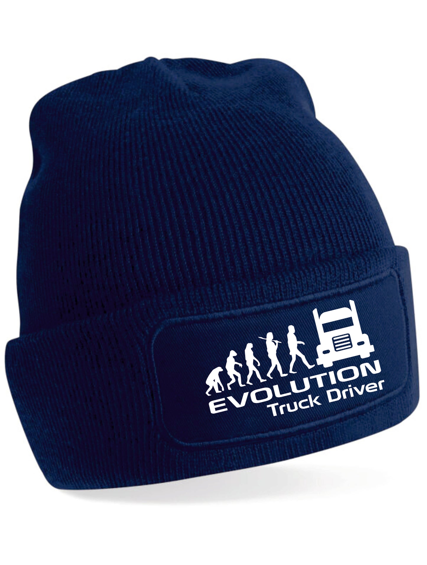 Evolution Of Truck Driver Beanie Hat Birthday Gift Great For Men & Ladies