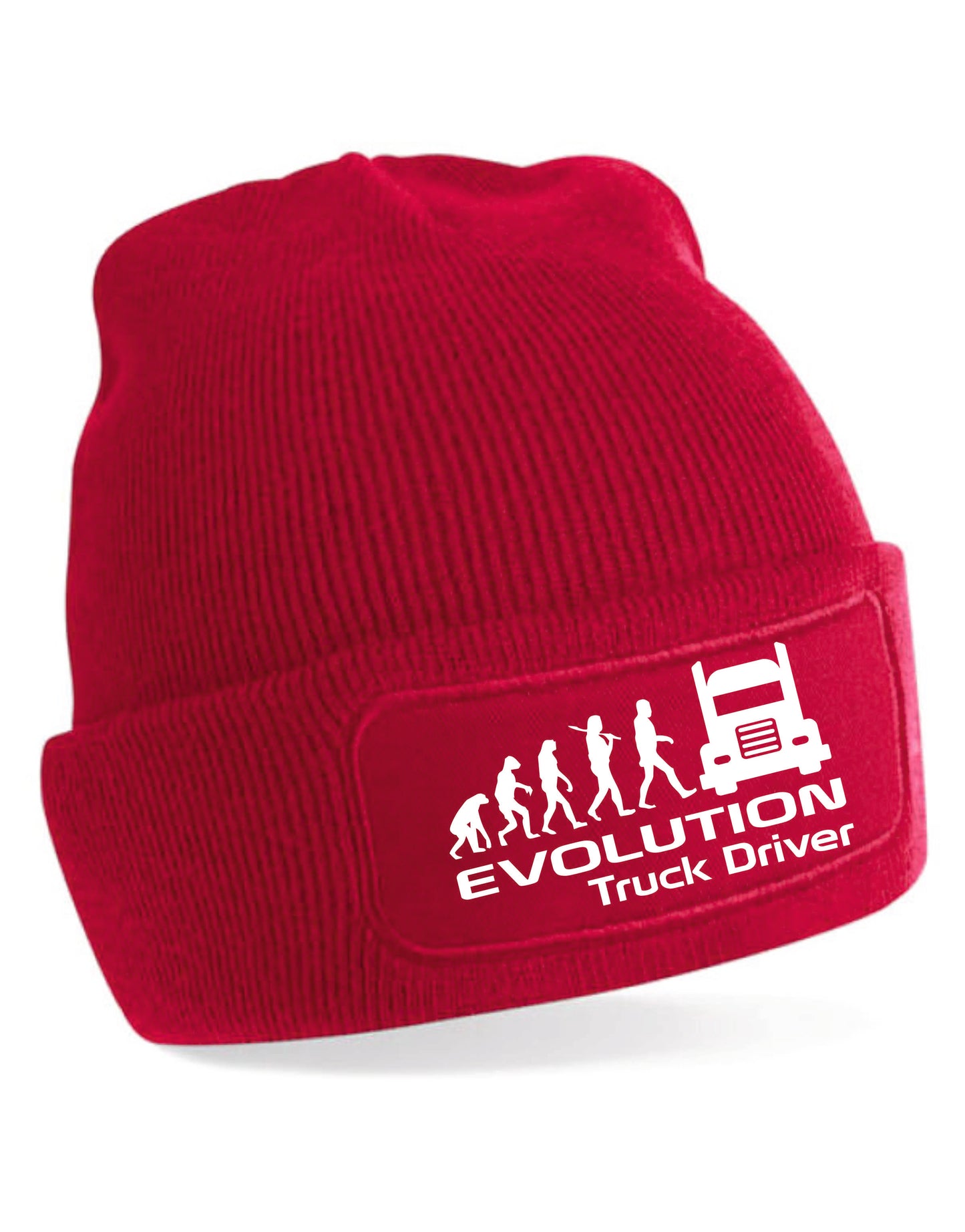 Evolution Of Truck Driver Beanie Hat Birthday Gift Great For Men & Ladies