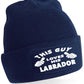 This Guy Loves His Labrador Beanie Hat Funny Dog Lovers Gift For Men