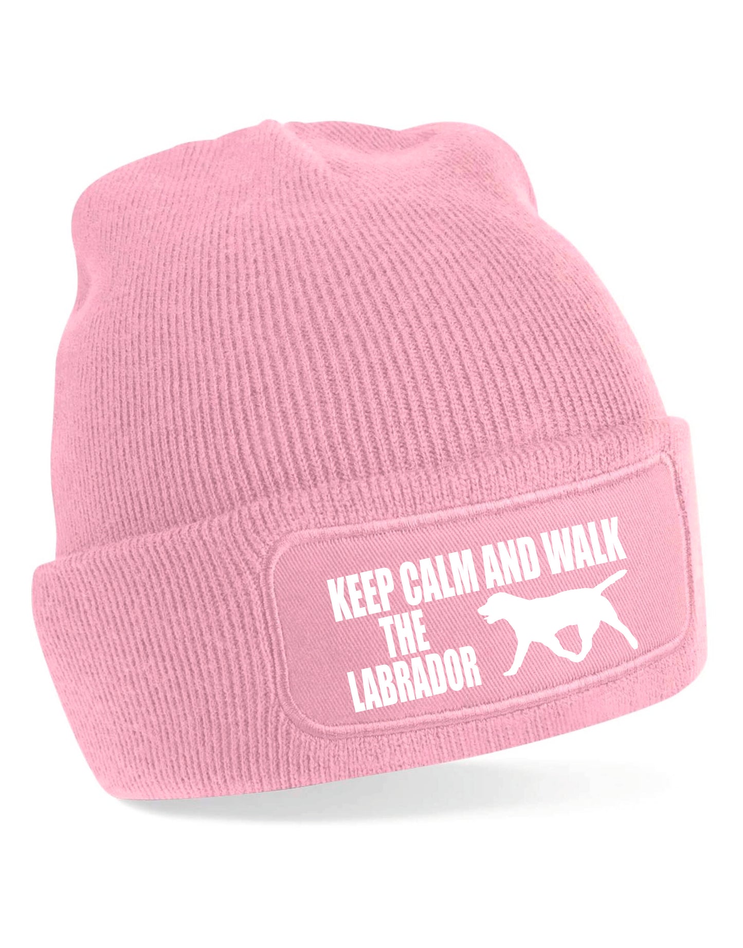 Keep Calm & Walk Labrador Beanie Hat Dog Lovers Gift Great For Men & Ladies