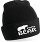 Papa Bear Father's Day Present Gift For Men Beanie Hat