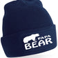 Papa Bear Father's Day Present Gift For Men Beanie Hat