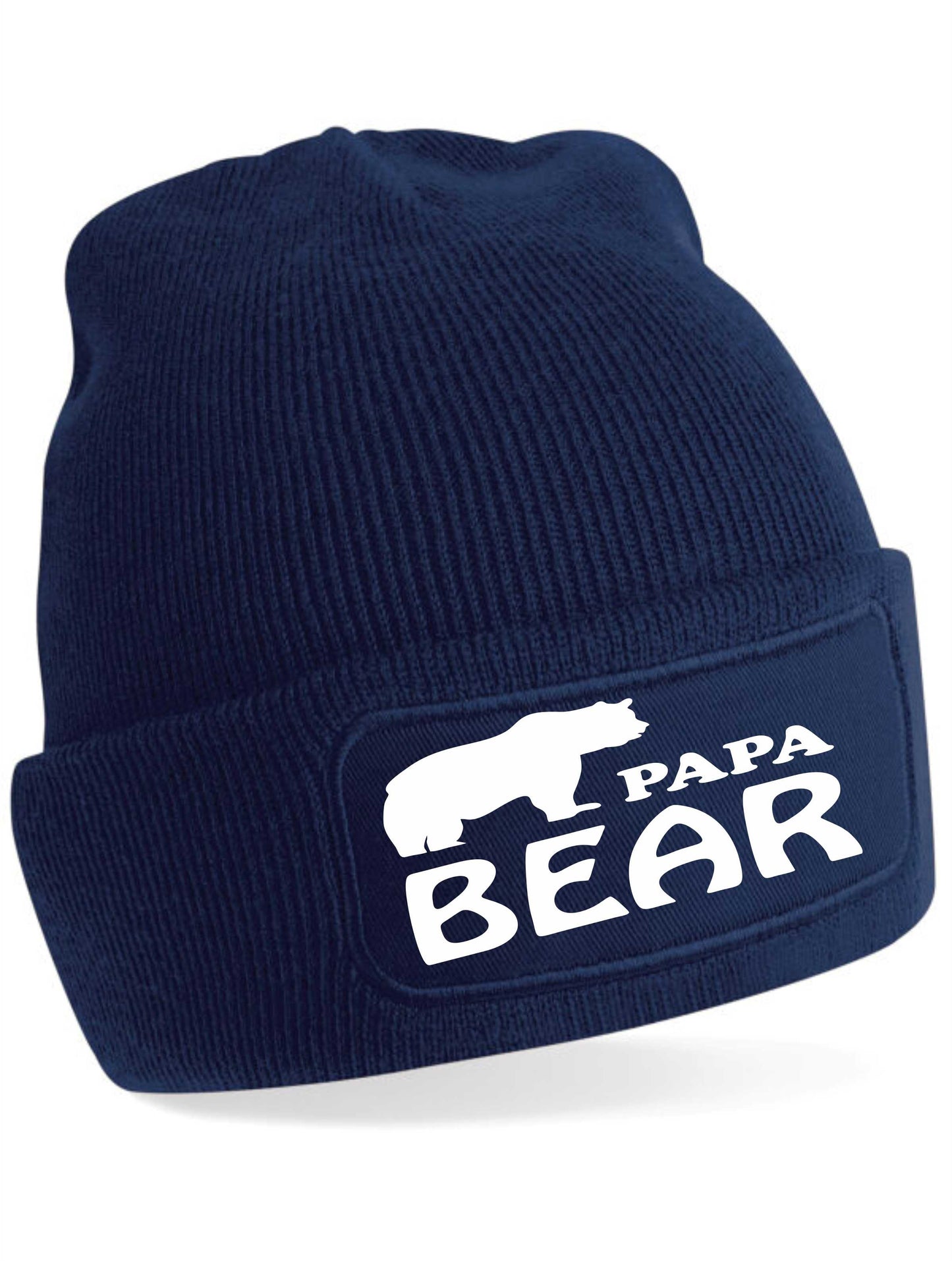 Papa Bear Father's Day Present Gift For Men Beanie Hat