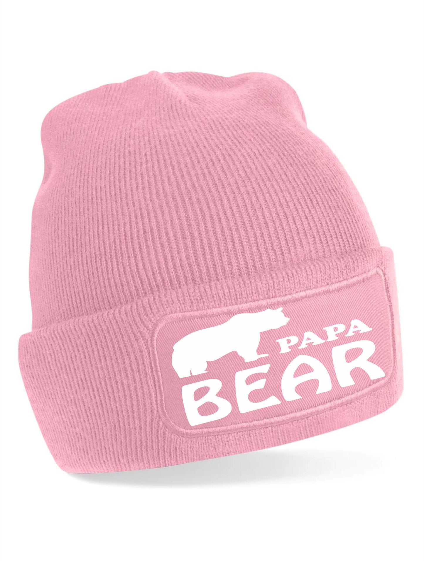 Papa Bear Father's Day Present Gift For Men Beanie Hat