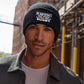 Warning May Talk About Rugby Unisex Slouch Cuffed Soft Feel Beanie Hat