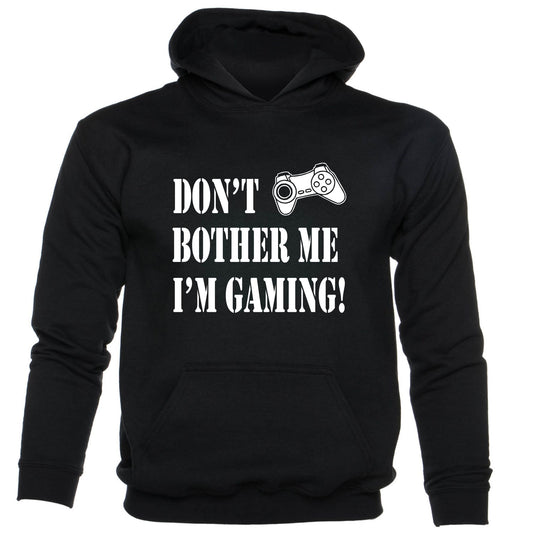 Don't Bother I'm Gaming Kids Hoodie Gamer