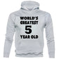 5th Birthday Hoodie Worlds Greatest 5 Year Old