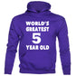 5th Birthday Hoodie Worlds Greatest 5 Year Old