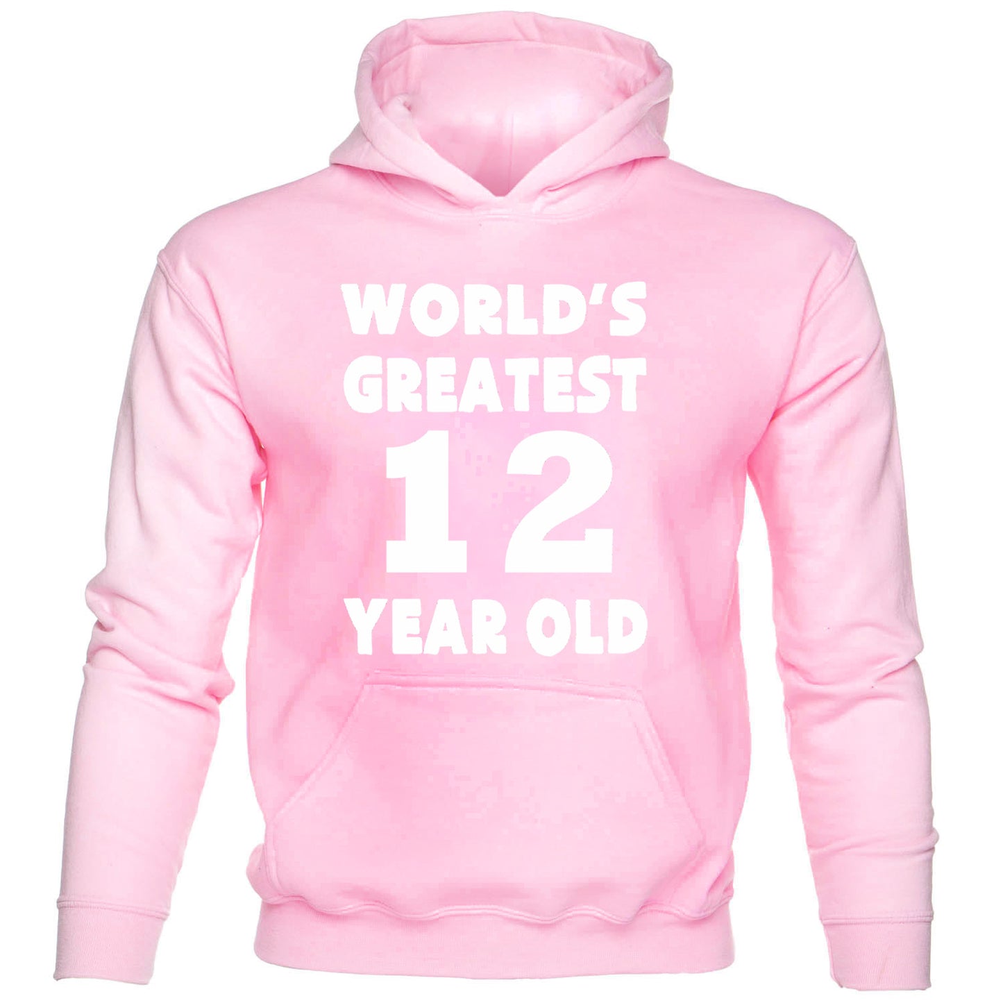 Worlds Greatest 12 Year Old 12th Birthday Hoodie