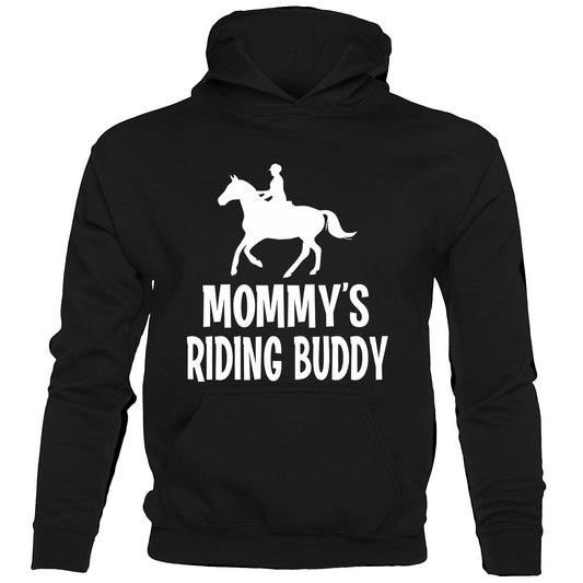 Mommy's Horse Riding Buddy Hoodie