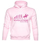 Evolution Of Horse Riding Pony Kids Hoodie