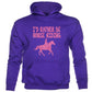 I'd Rather Be Horse Riding Girls Pony Kids Hoodie