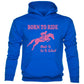 Born To Horse Ride Made To Go To School Pony kids Hoodie