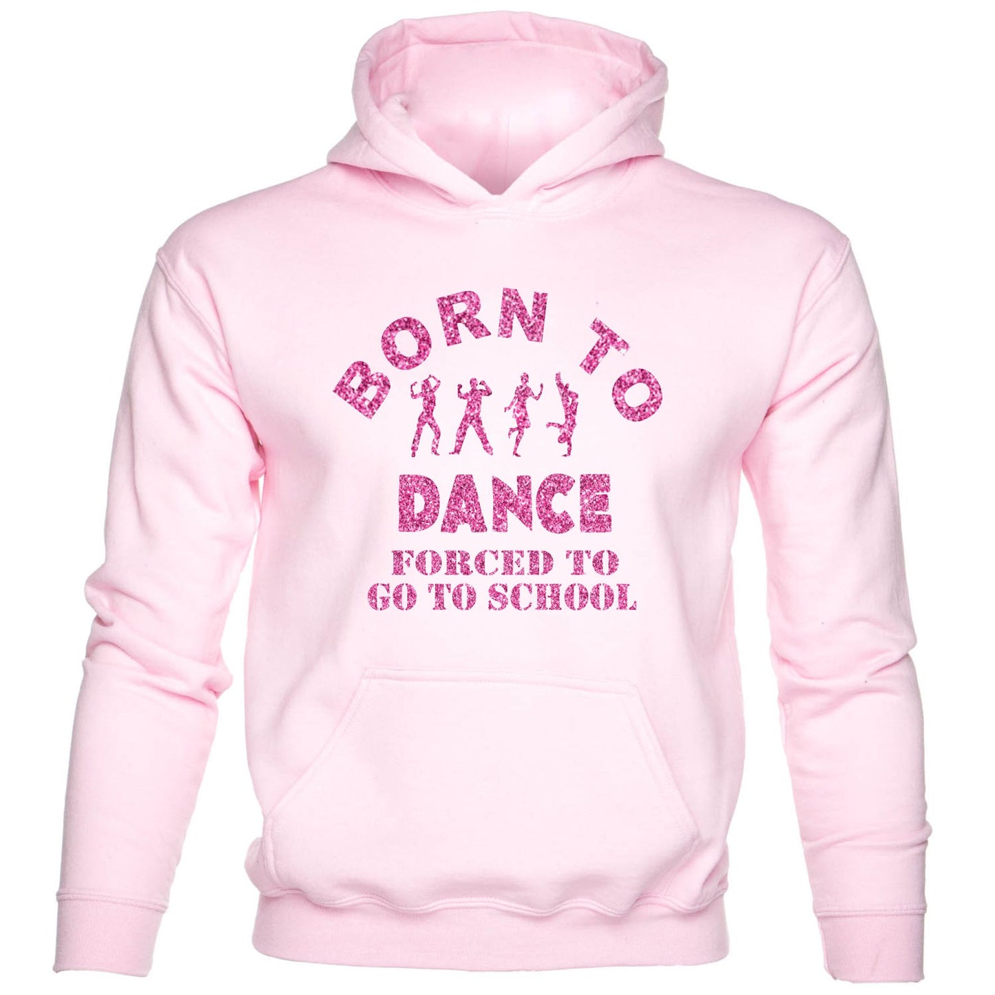 Born To Dance Forced To Go To School Kids Hoodie