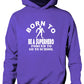Born to Be A Superhero Forced to Go To School Kids Hoodie