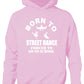 Born To Street Dance Forced to Go To School Kids Hoodie