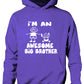 I'm An Awesome Big Brother Funny Kids Hoodie